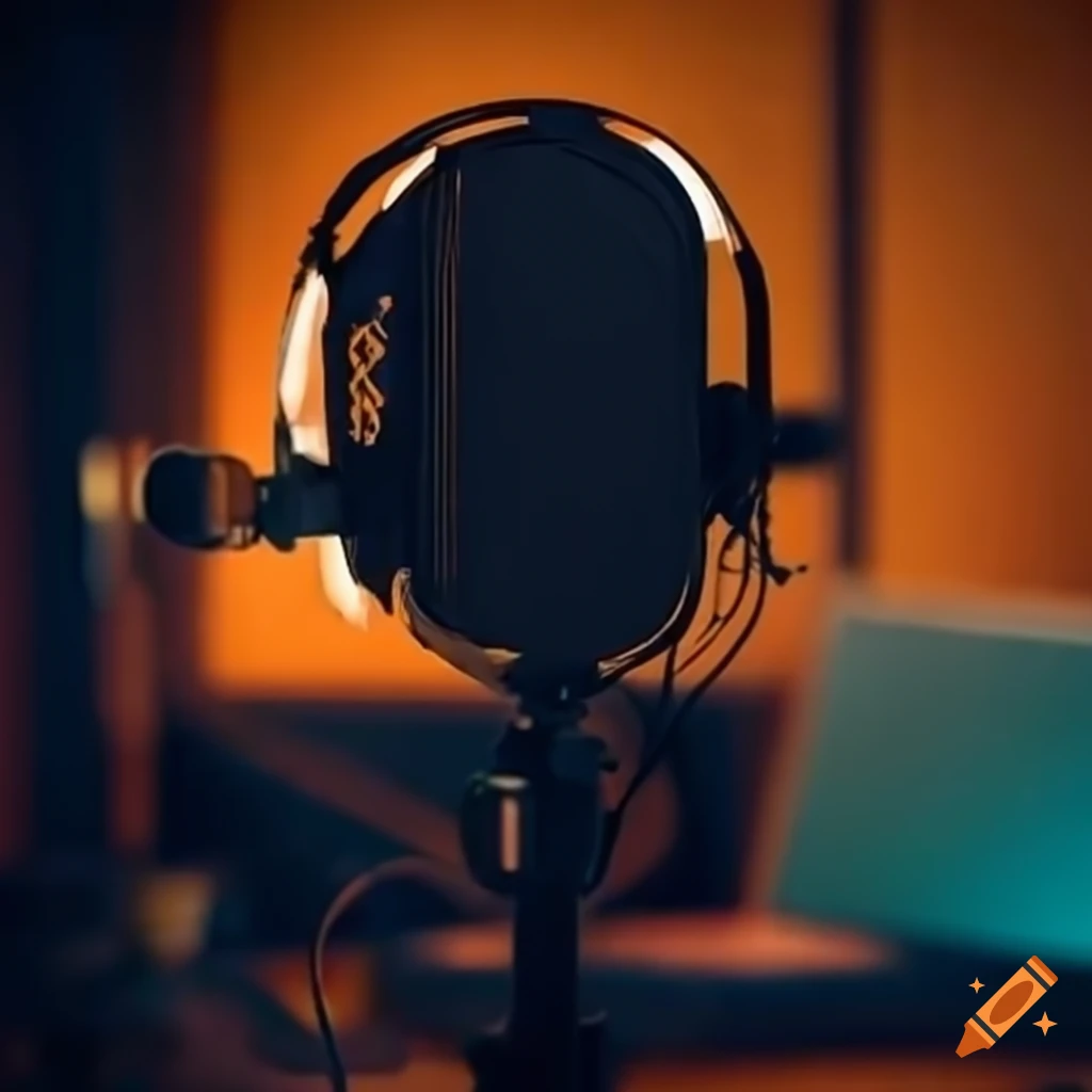 students having a lively discussion on a podcast
