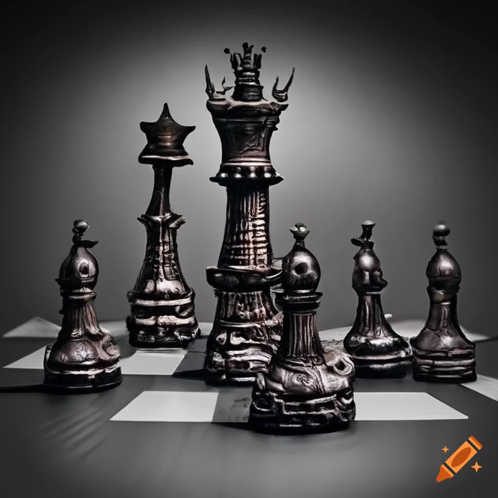 4D Chess', some chess themed art I made : r/chess