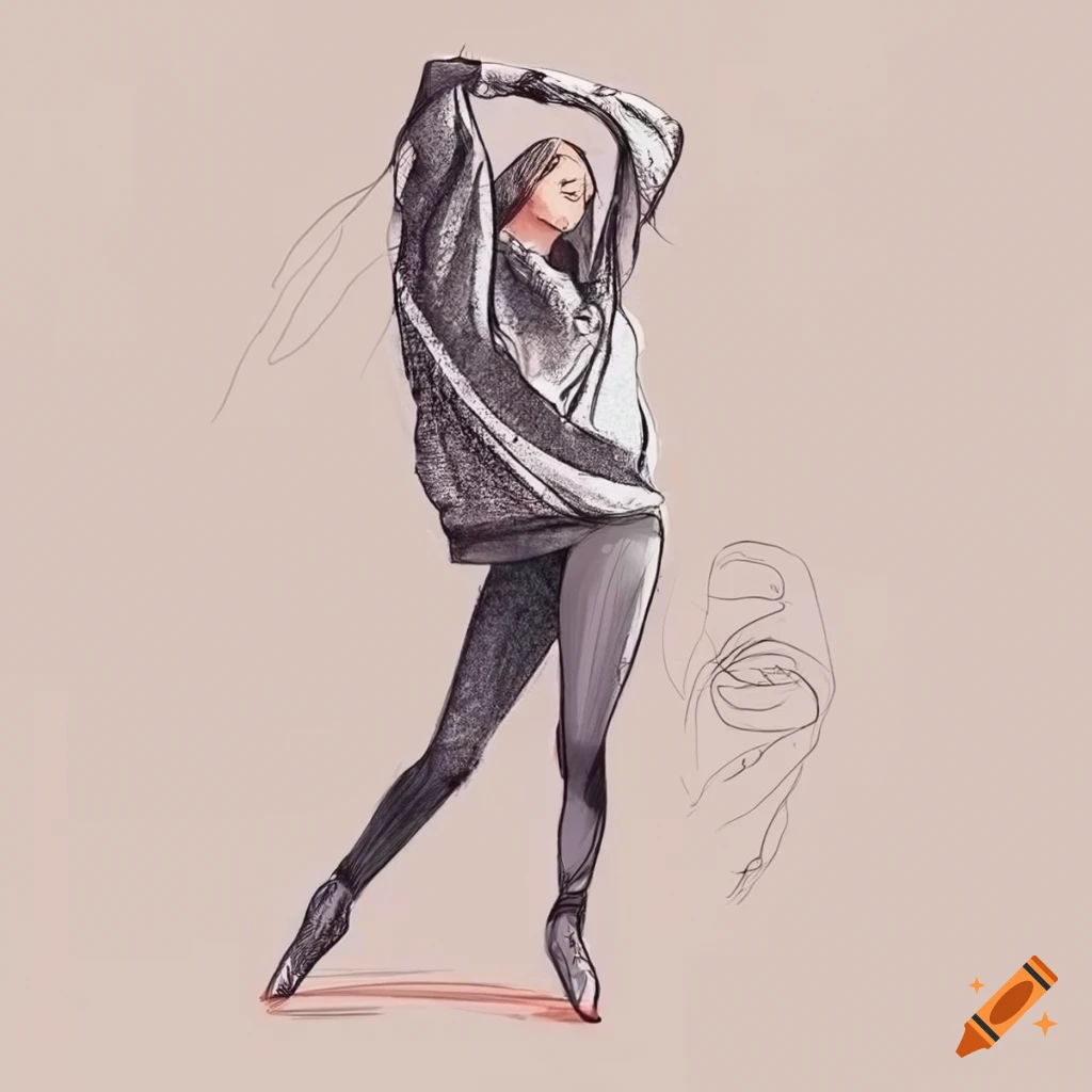 ArtStation - Dancing poses sketch