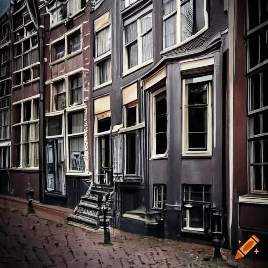 spooky haunted house in Amsterdam