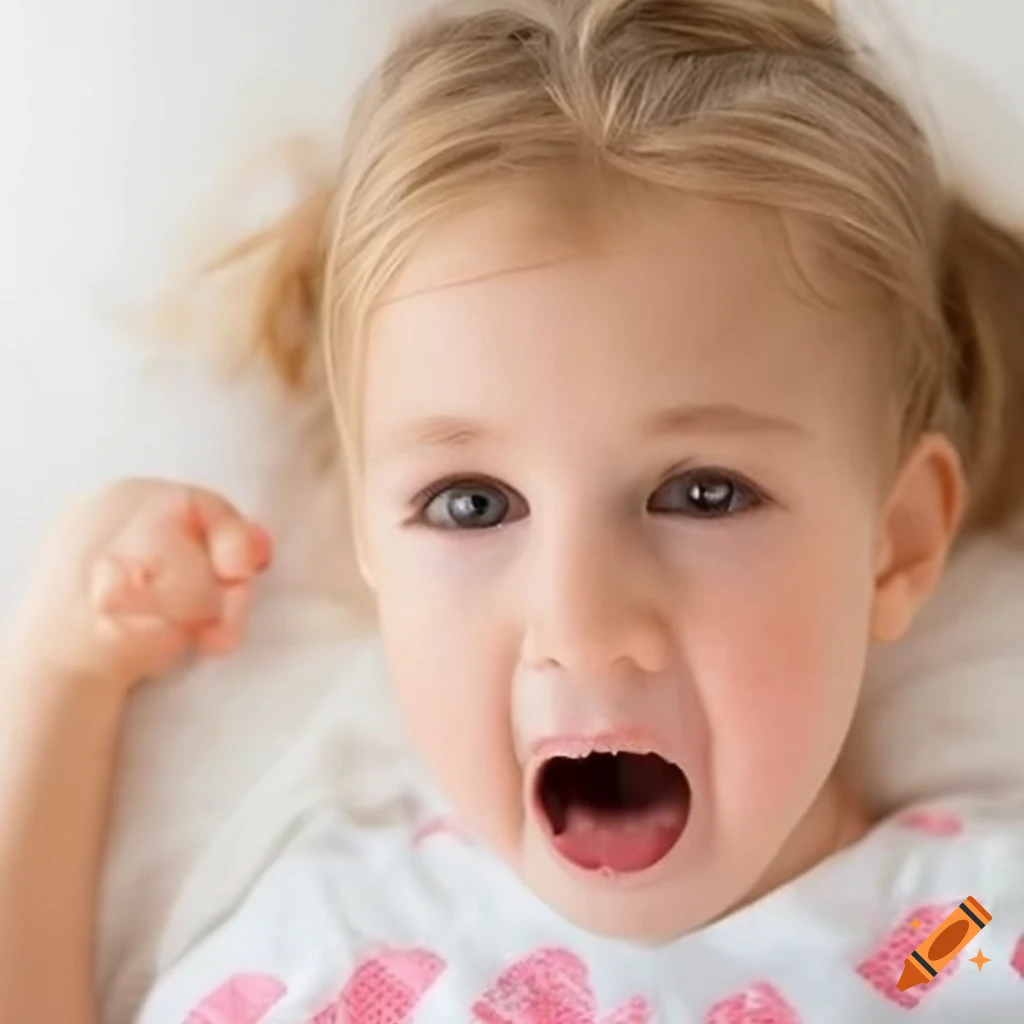 adorable toddler girl enjoying a popsicle before bedtime