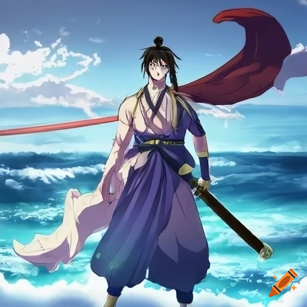 Toji fushiguro as a fusion of qui gon jinn and an imperial guard