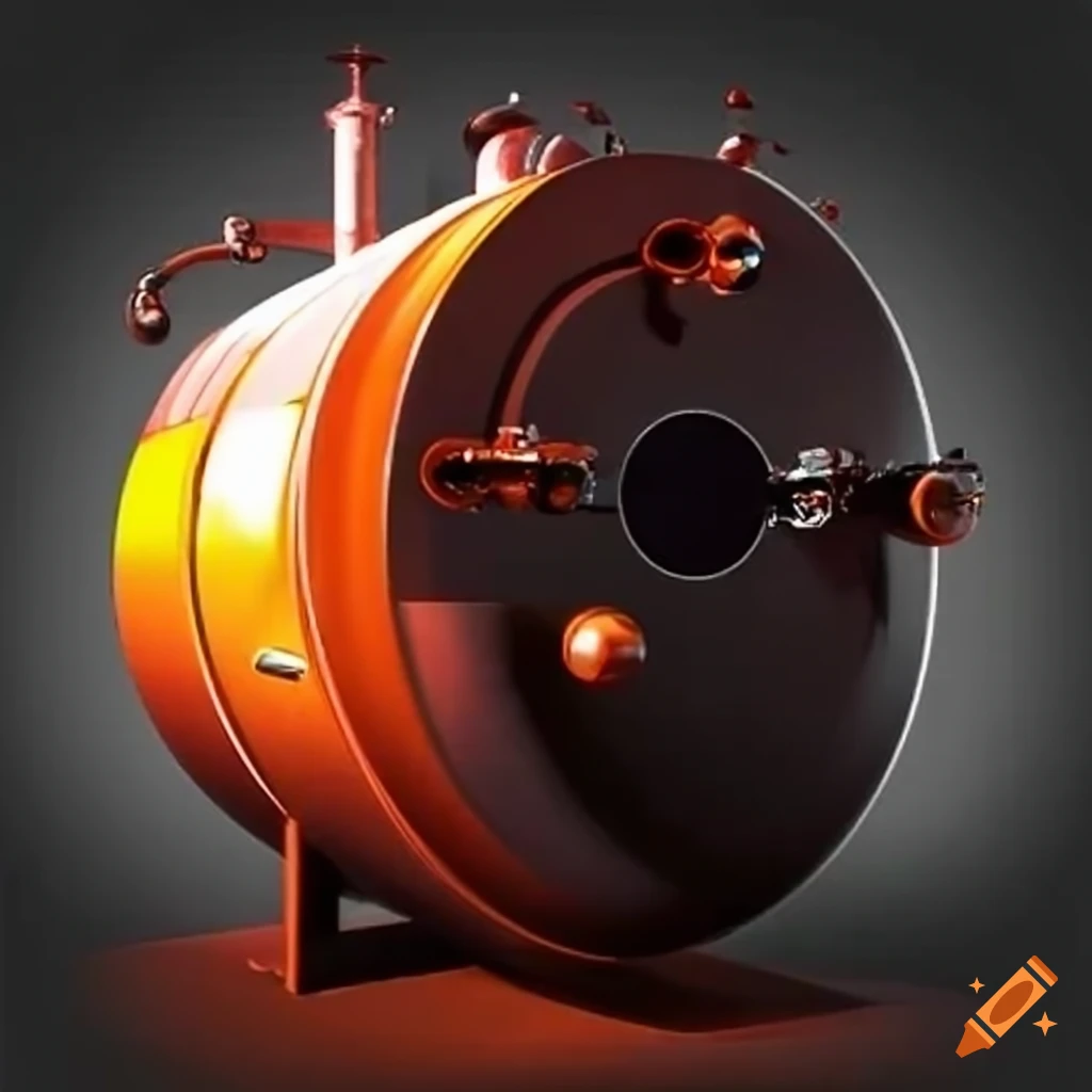 Oil boiler equipment on Craiyon