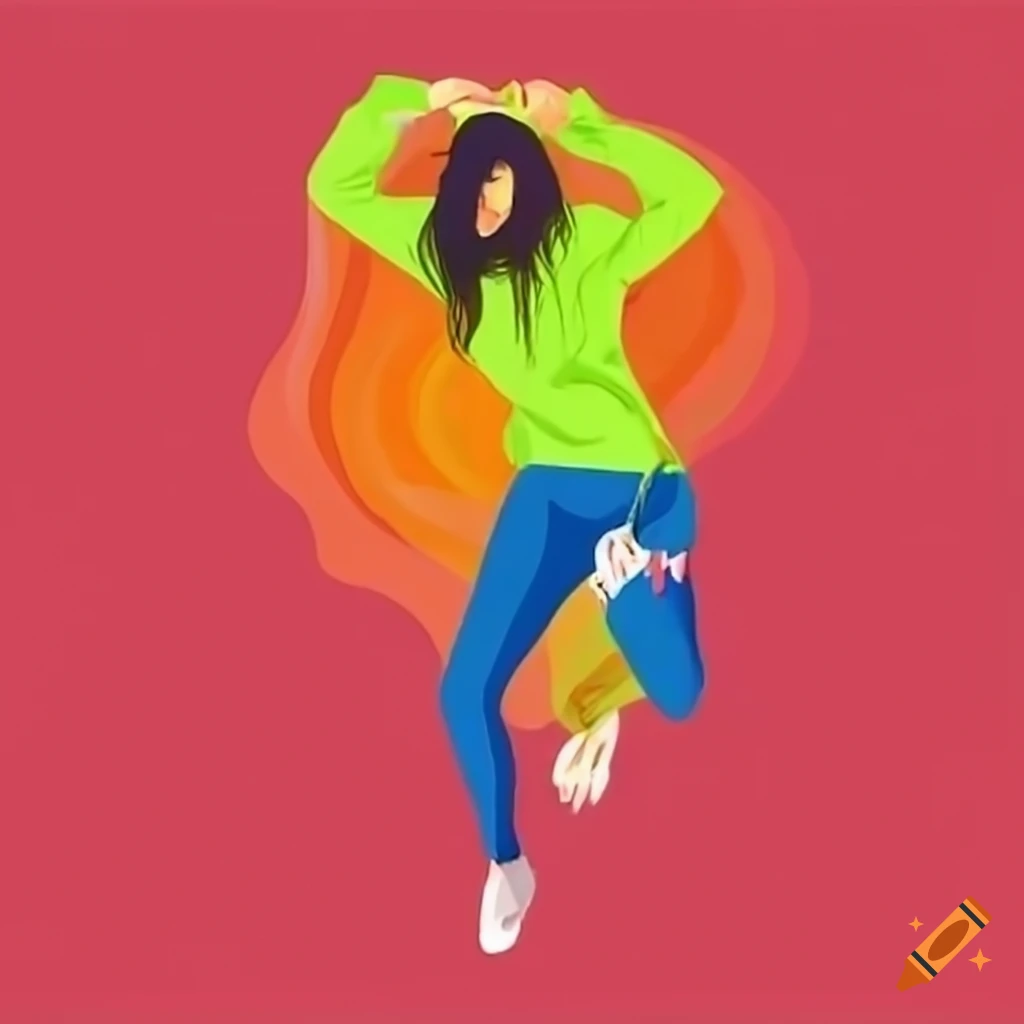 woman-dancing-in-a-hoodie-on-craiyon