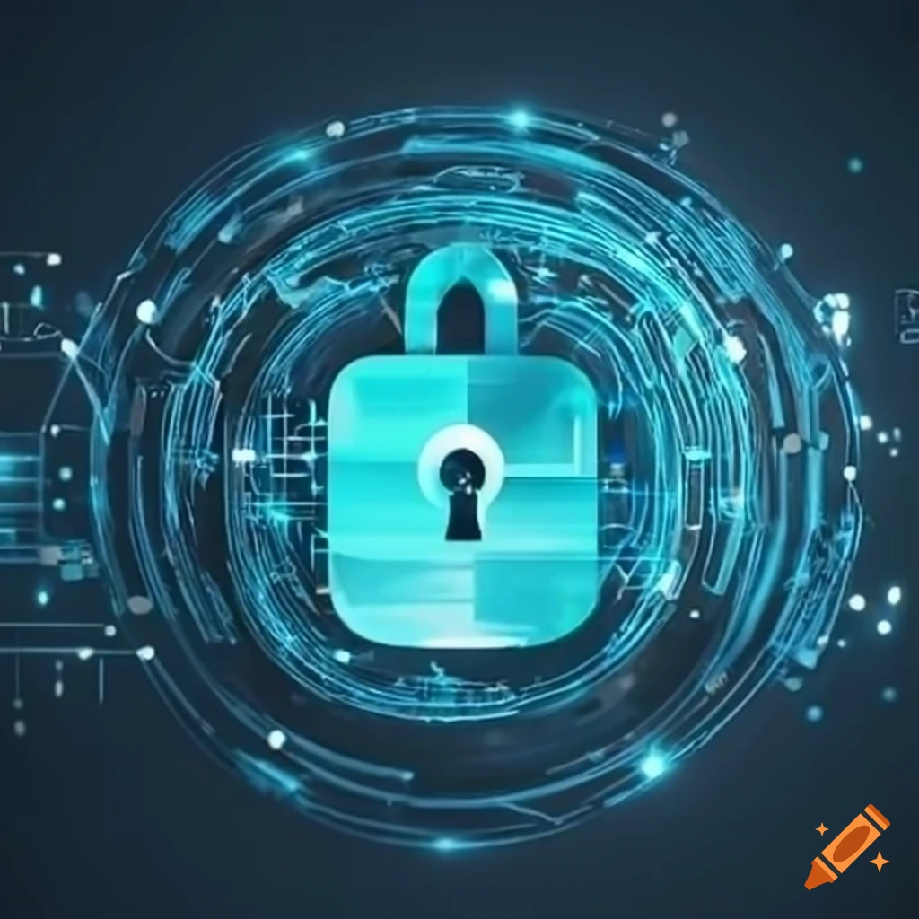 illustration of cybersecurity attack vectors