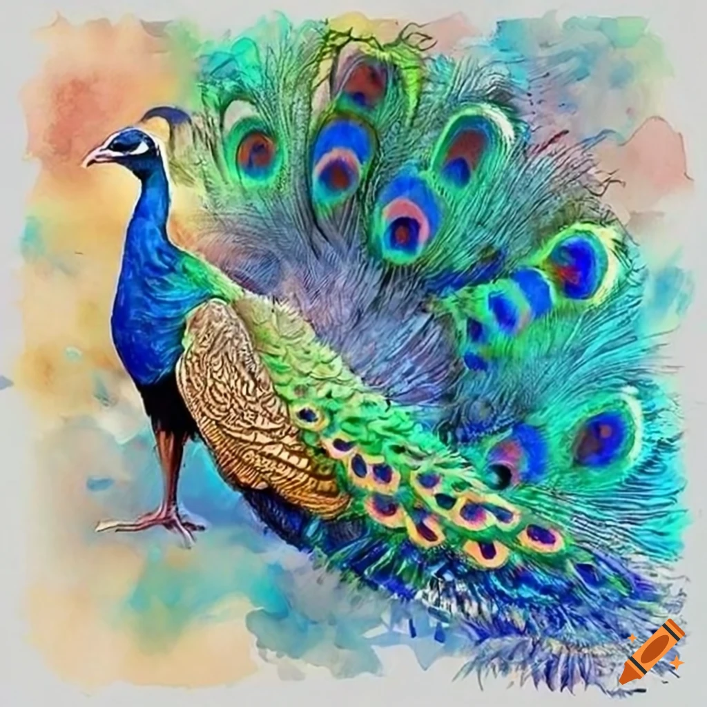 Beautiful Peacock Drawing Book: Fun Art: Shil, Asha: 9798394989896:  Amazon.com: Books