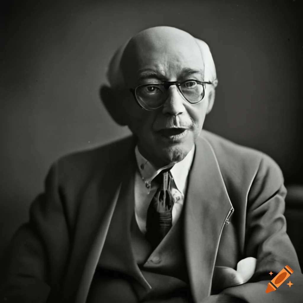 vintage photo of a doctor from the 1930s