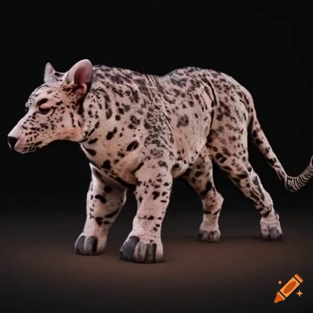 digital art of a mixed animal hybrid