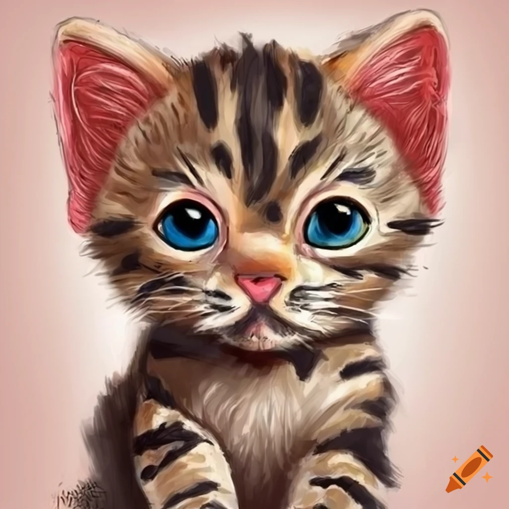 character of a Little cat in a paper shopping bag, Cute cat, Cat cartoon,  drawing, Cat mascot - MasterBundles