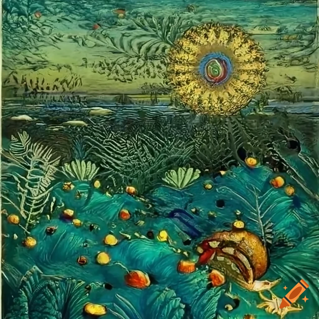 Surrealist art with and cityscape elements on Craiyon