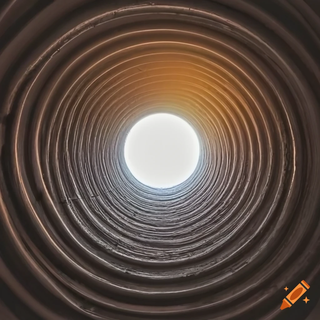 image of a dark tunnel with a bright light at the end