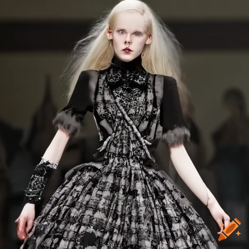 Punk gothic lolita fashion by vivienne westwood x alexander mcqueen