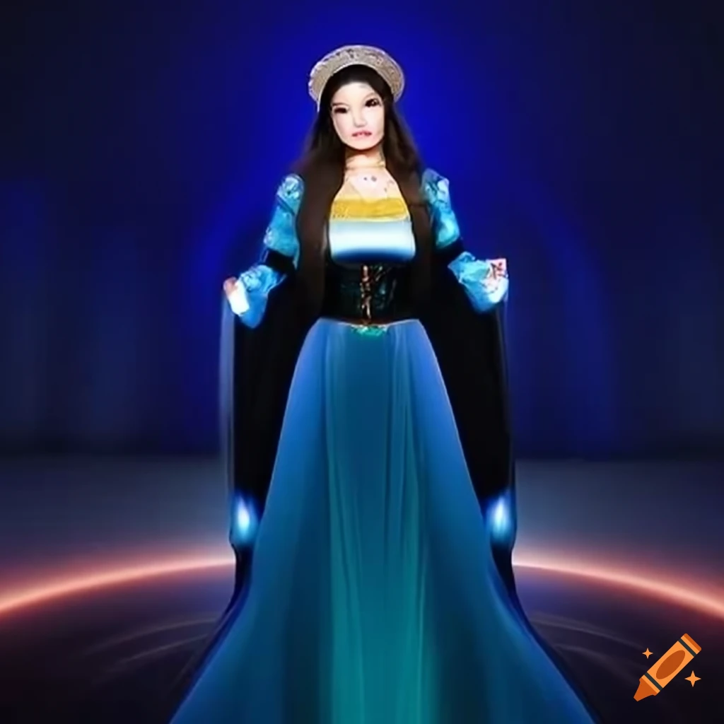 extremely detailed portrait of a person in traditional orthodox dress