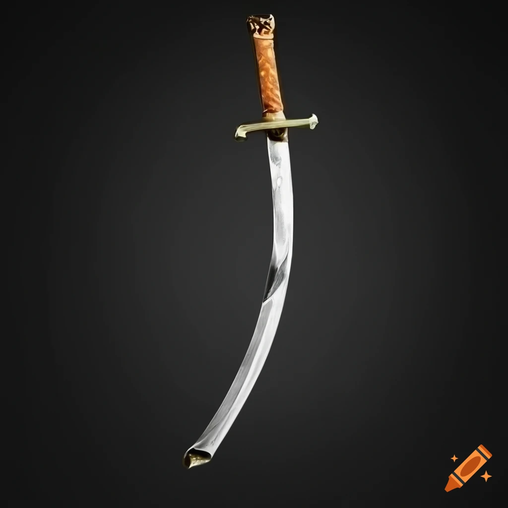 Concept art of a cigarette sword on Craiyon