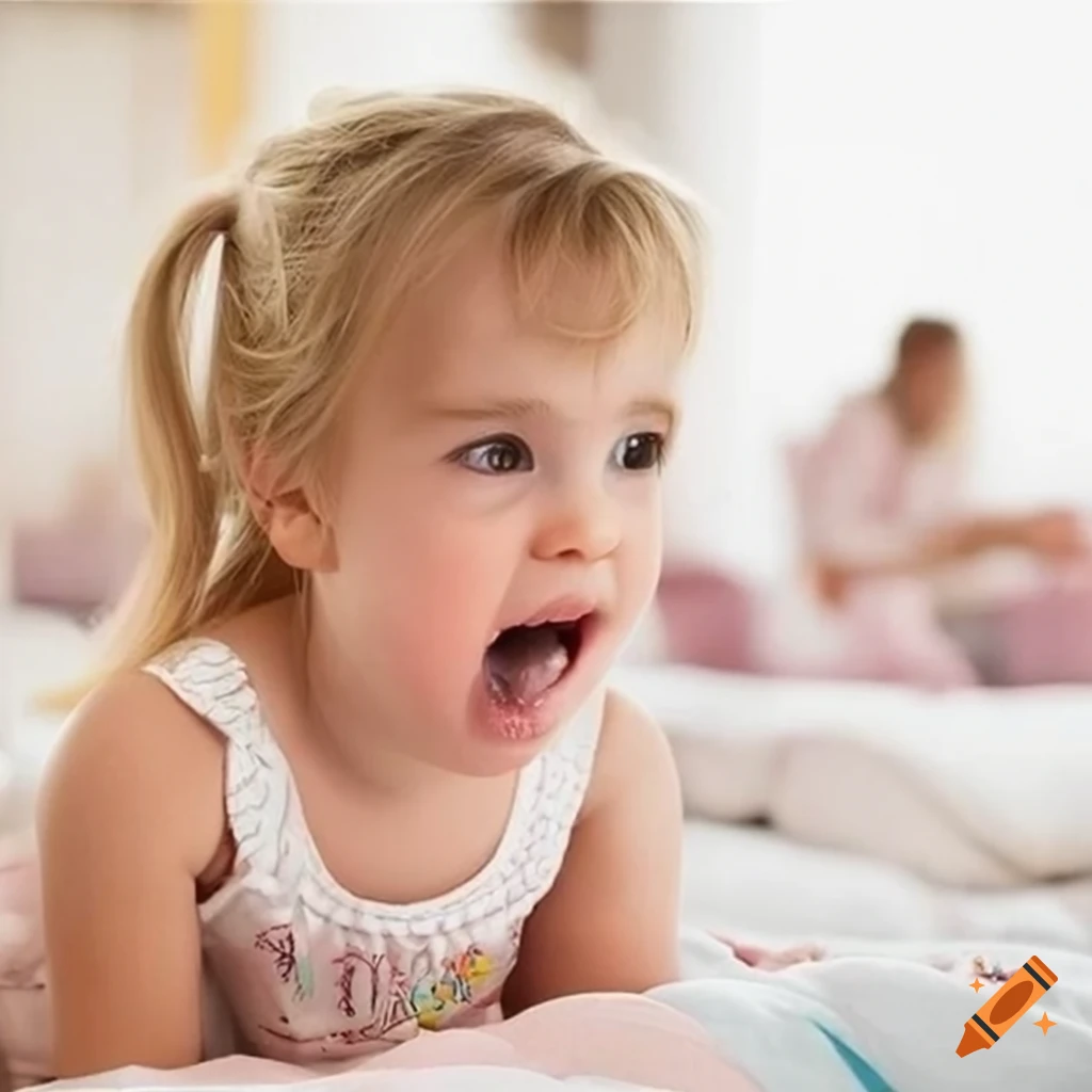 adorable-toddler-girl-eating-a-popsicle-before-bed-on-craiyon