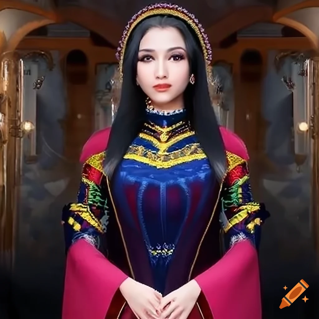 closeup portrait of a person wearing traditional orthodox dress