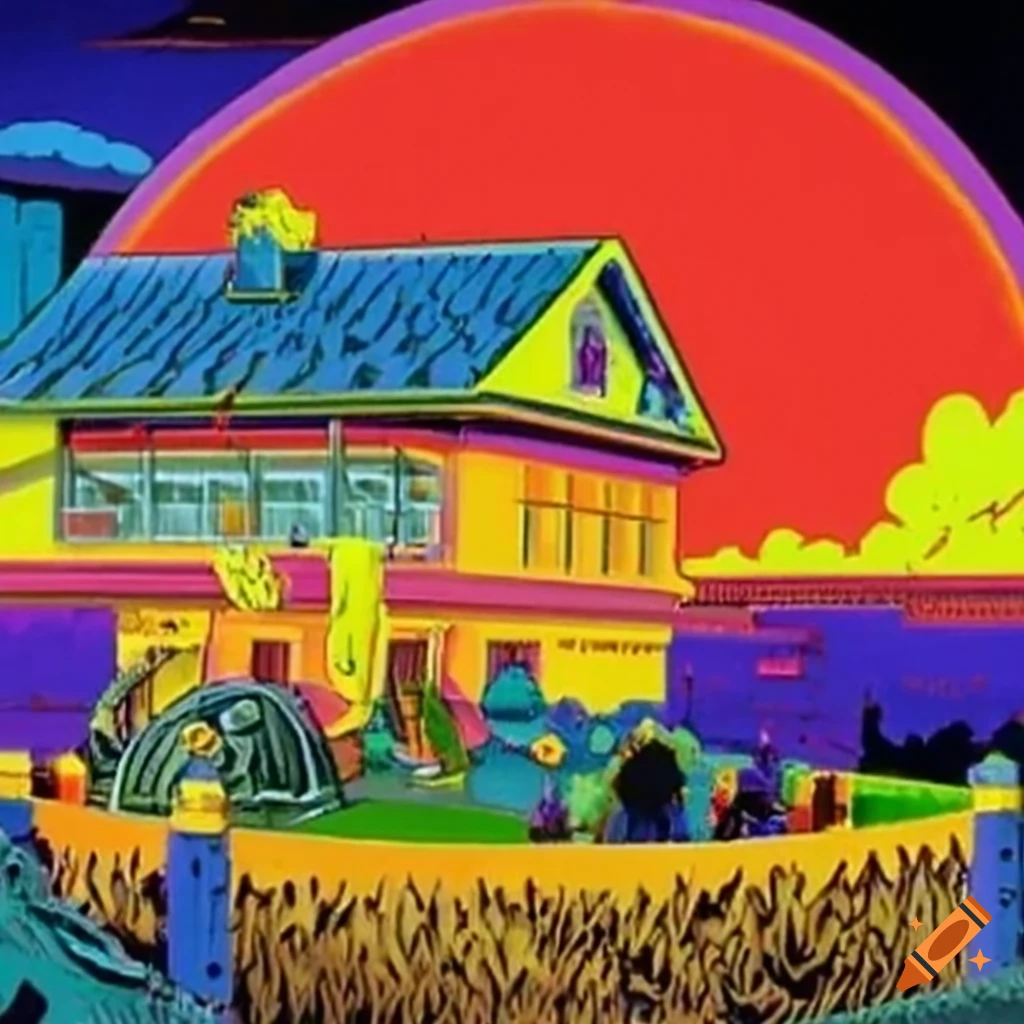 collage of iconic 1990s anime and pop culture references