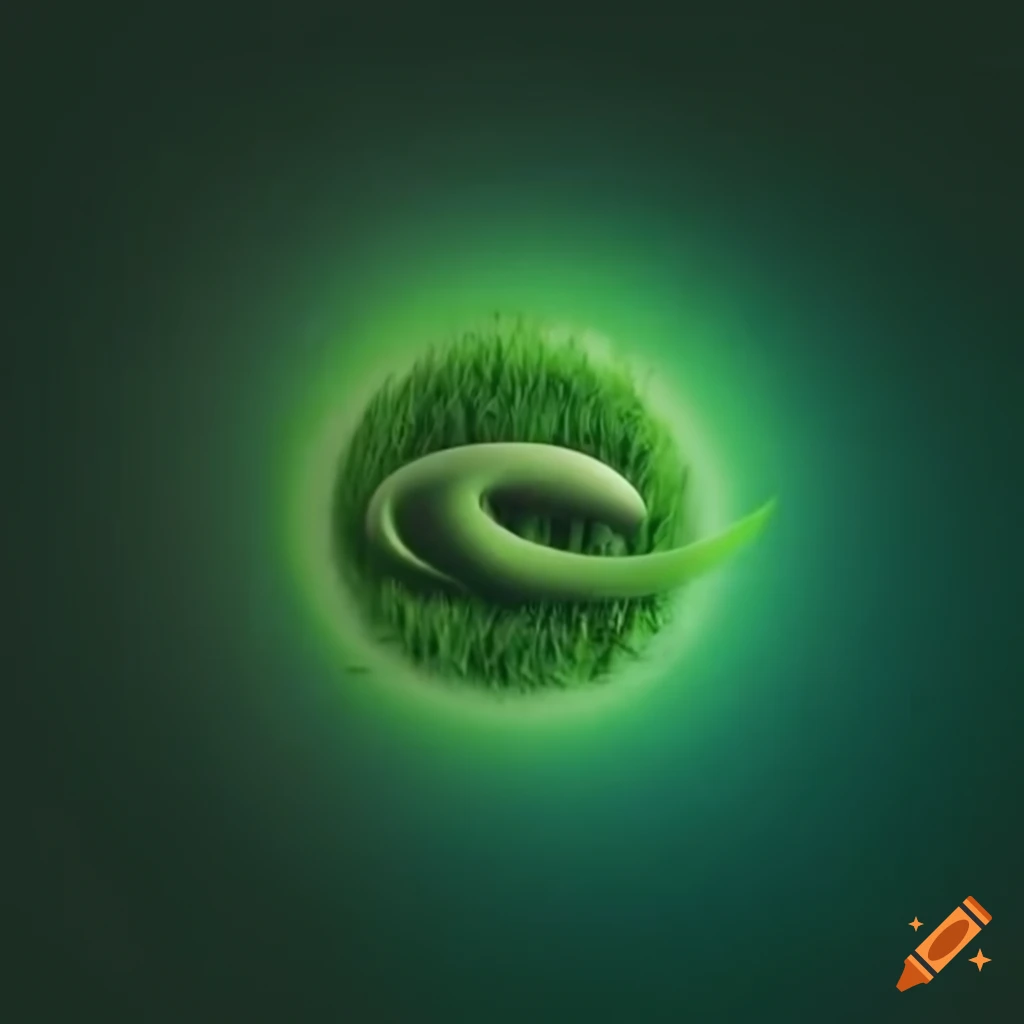 logo for GAZON Production with grass design