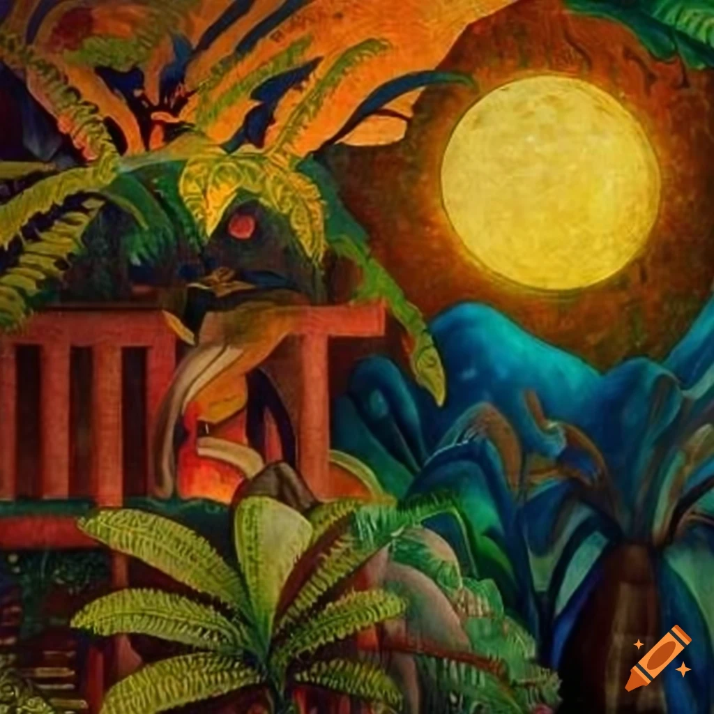 Vibrant artwork inspired by h g wells the time machine