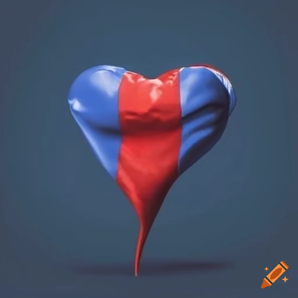 image-of-a-red-and-blue-flag
