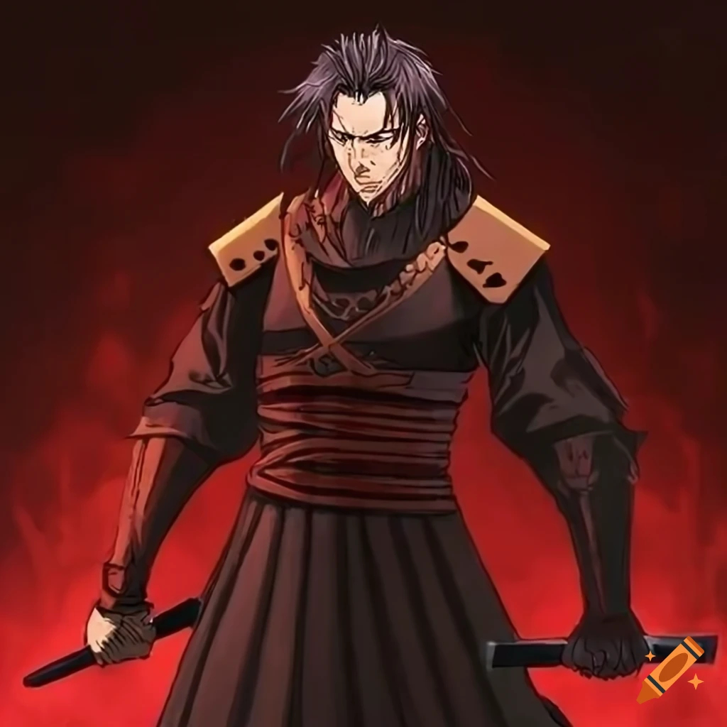 Toji fushiguro as a fusion of qui gon jinn and an imperial guard