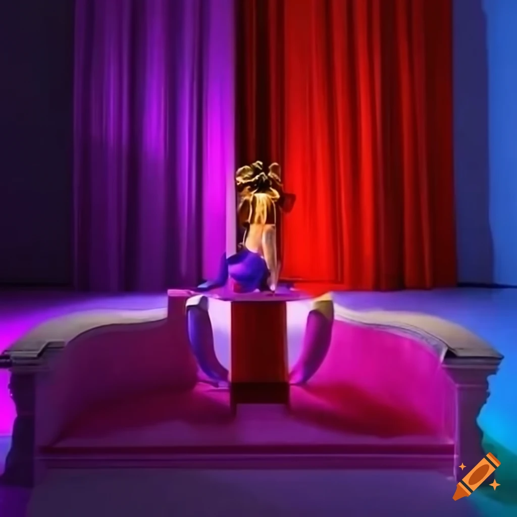 deco pop art installation by Alex Da Corte