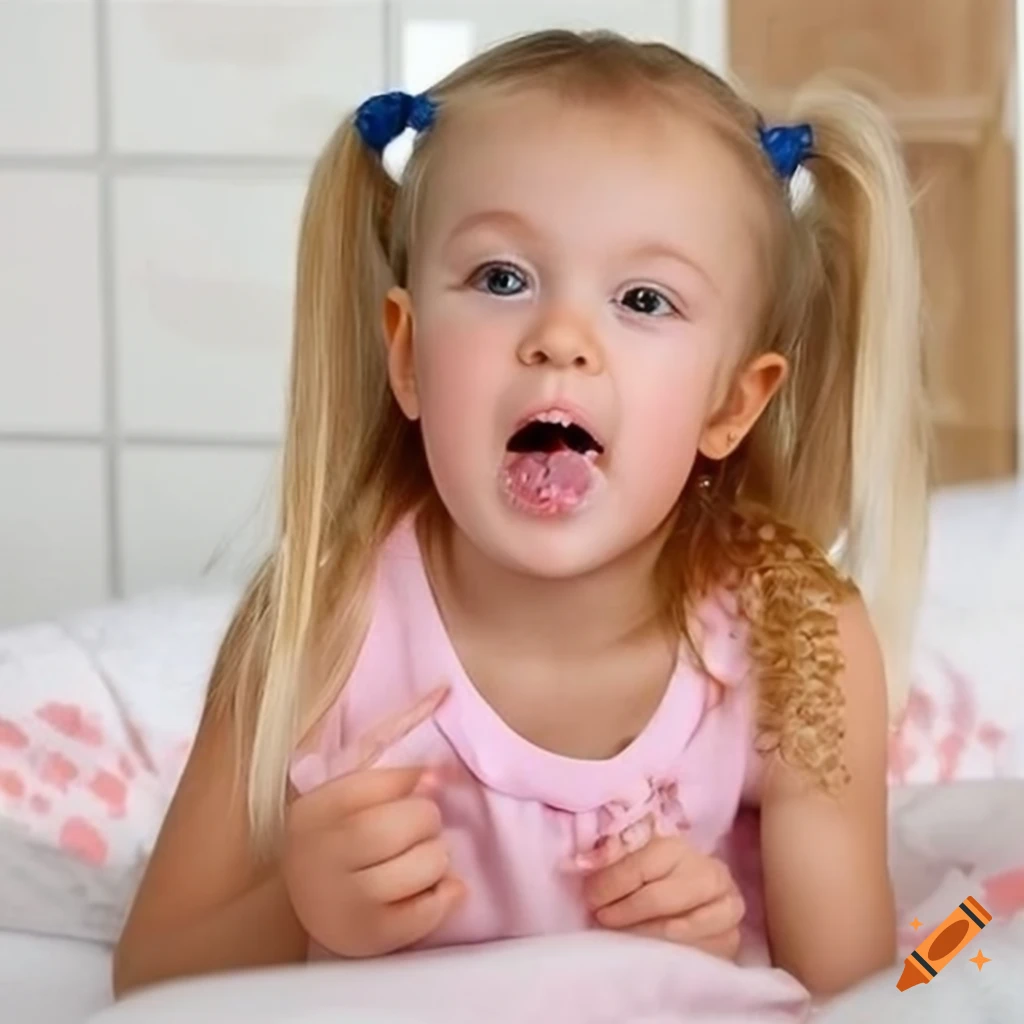 adorable toddler girl enjoying a popcicle