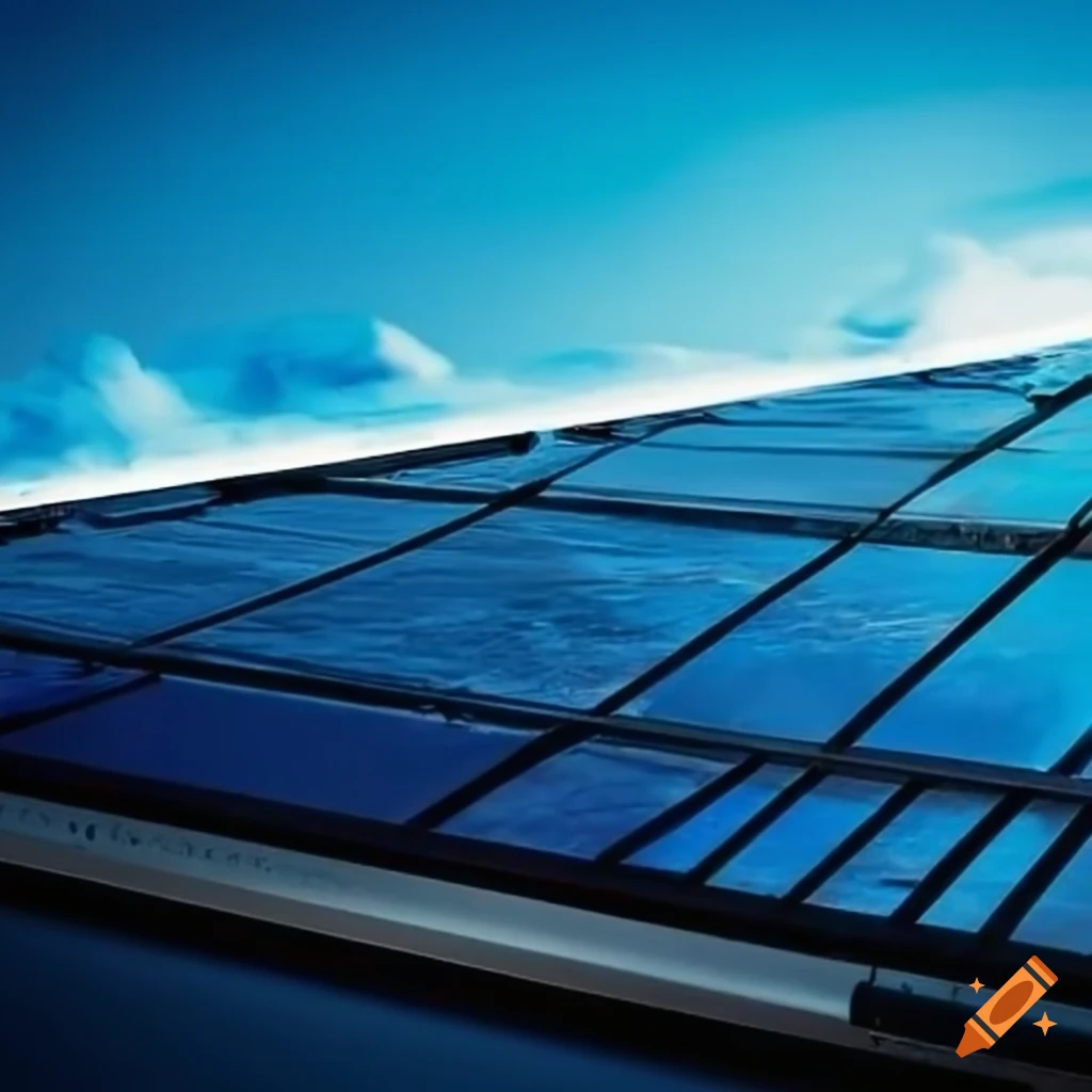 solar panels on a truck