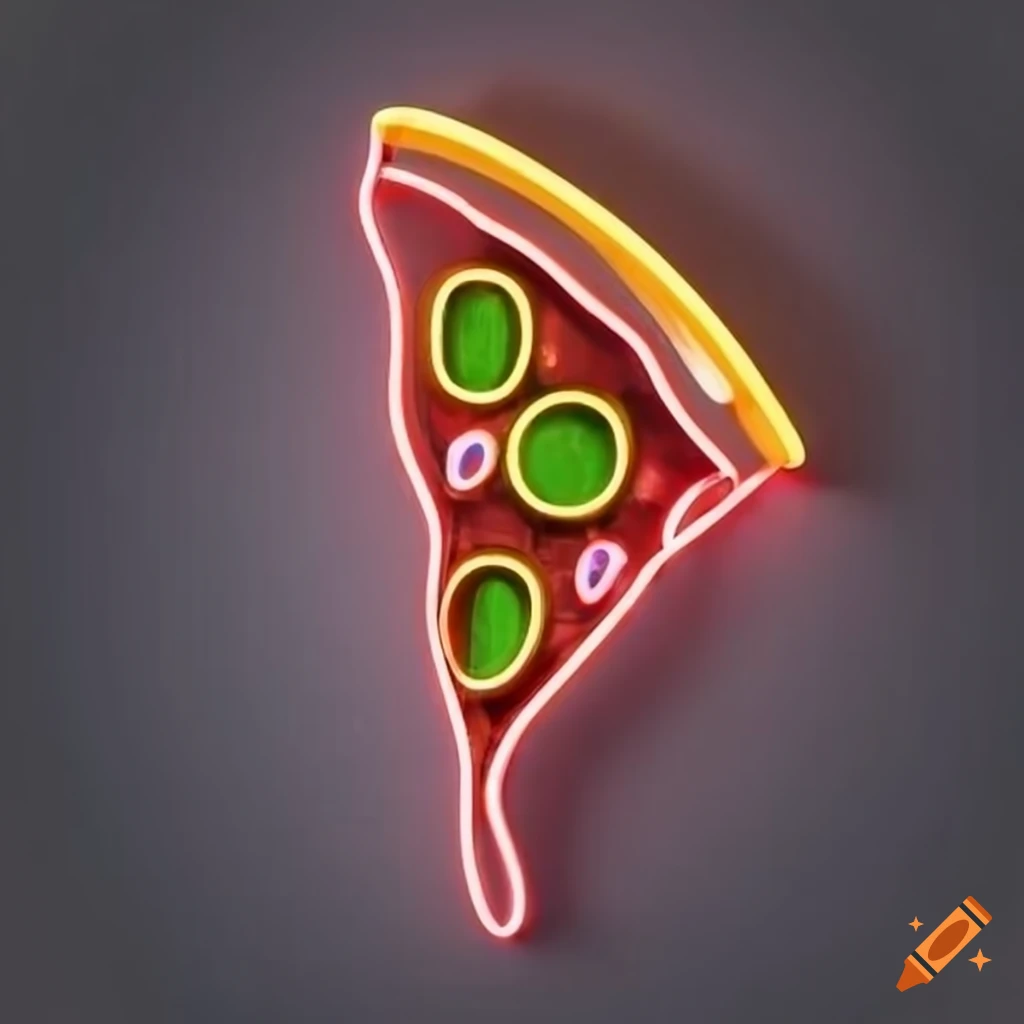 neon sign of Tony's Pizza