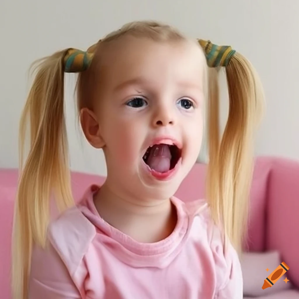 adorable toddler girl eating a popsicle before bedtime