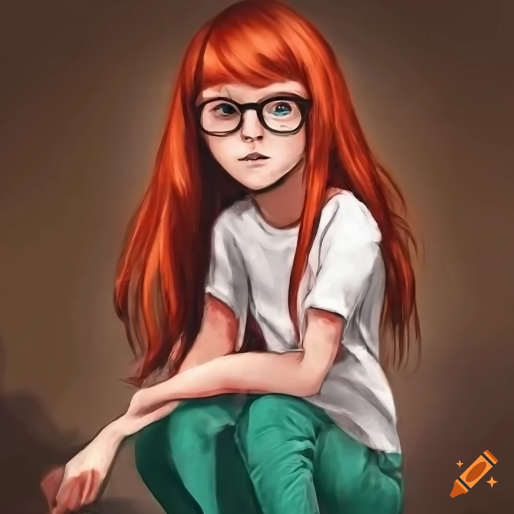 image of a young girl detective with visible wounds