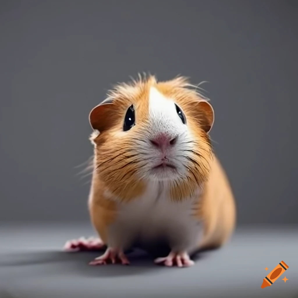 Guinea pig closeup on Craiyon