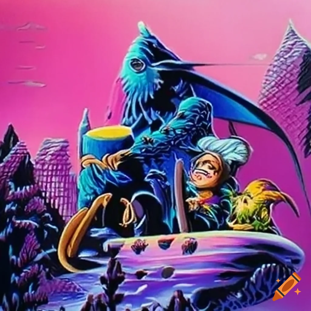 collage of iconic 1990s anime and pop culture references