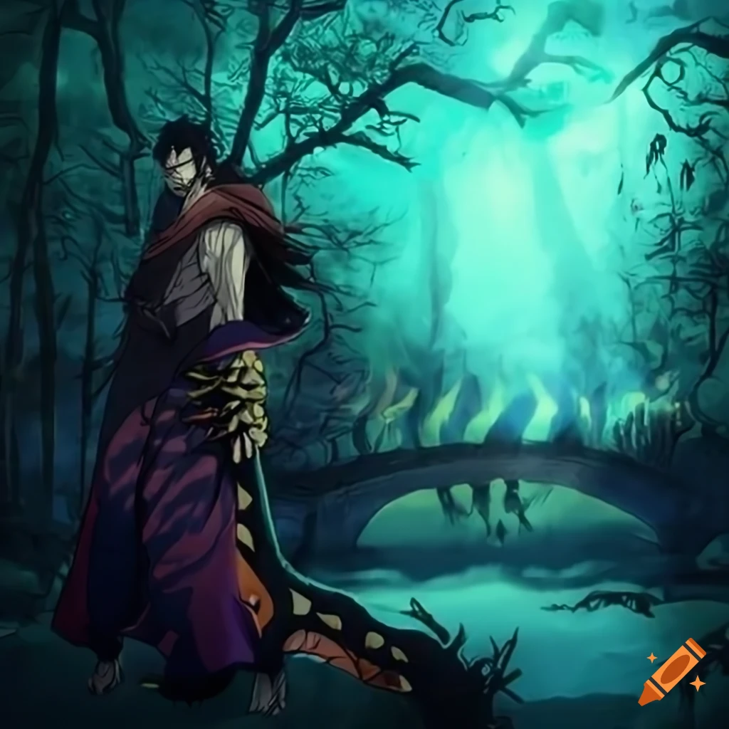 artwork of a ninja prince in a transforming cloak