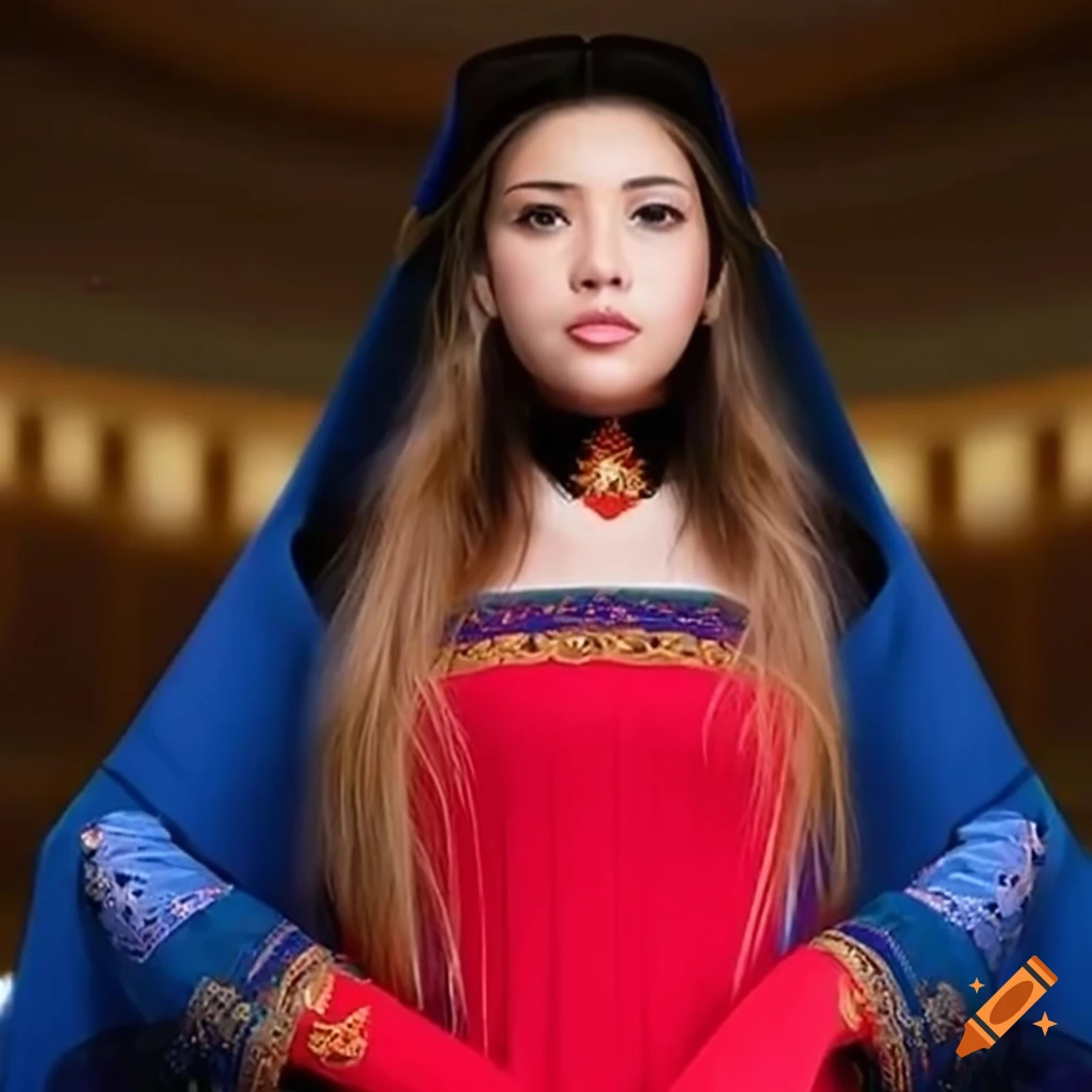 portrait of a person in traditional Christian Orthodox dress