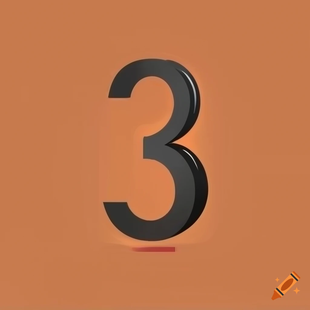 Minimalist Design Of Number 3 In Orange On Craiyon minimalist-design-of-number-3-in-orange-on-craiyon