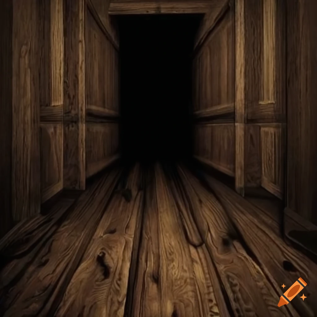 creepy-wooden-hallway-on-craiyon