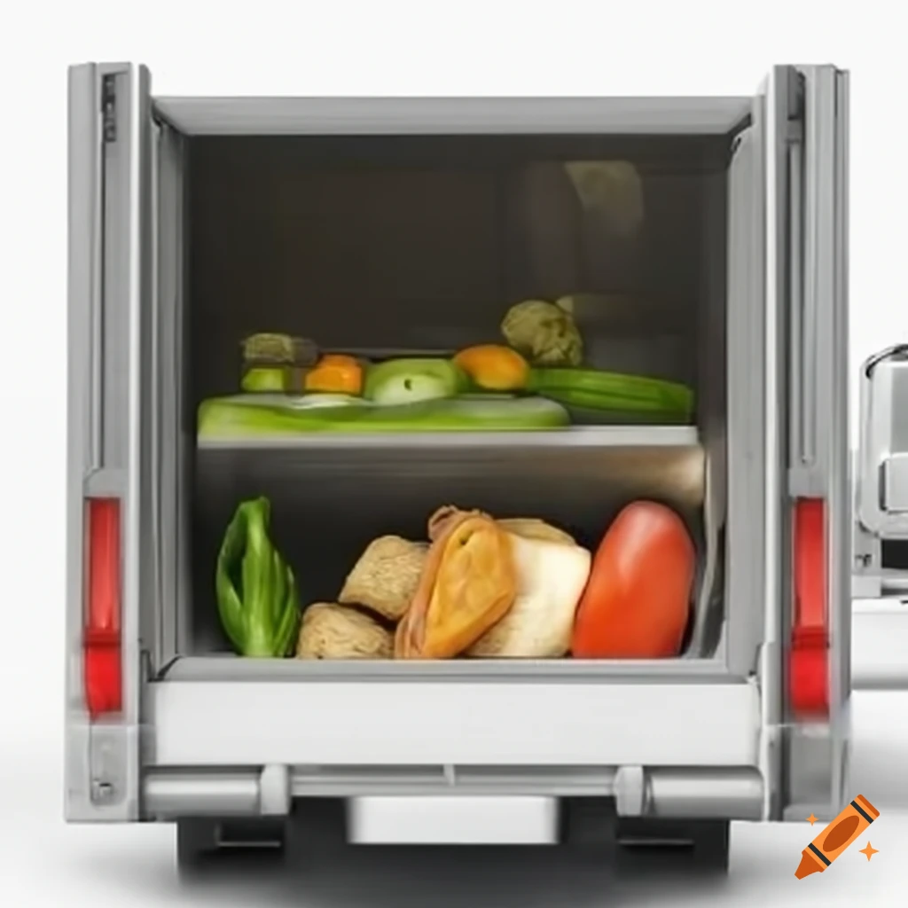 Waste food transportation on Craiyon