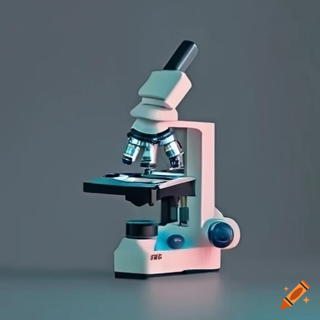 Compound microscope on craiyon