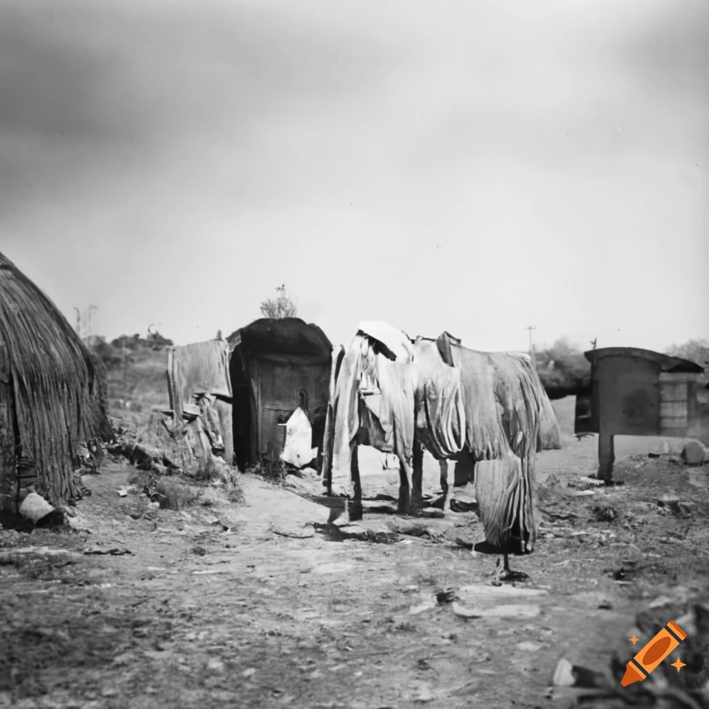 historical photos of an Ejido farm in Mexico