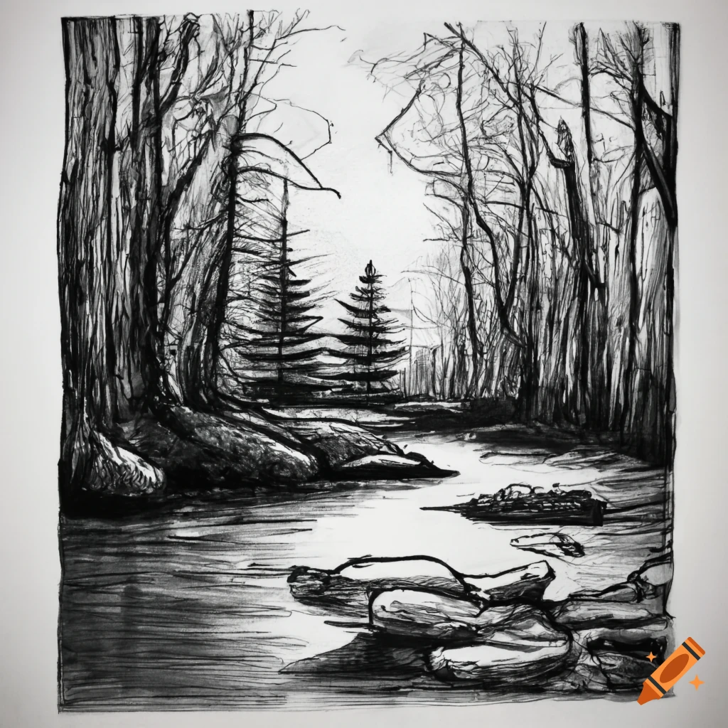 Free Vector | Pretty scene with animals in a forest
