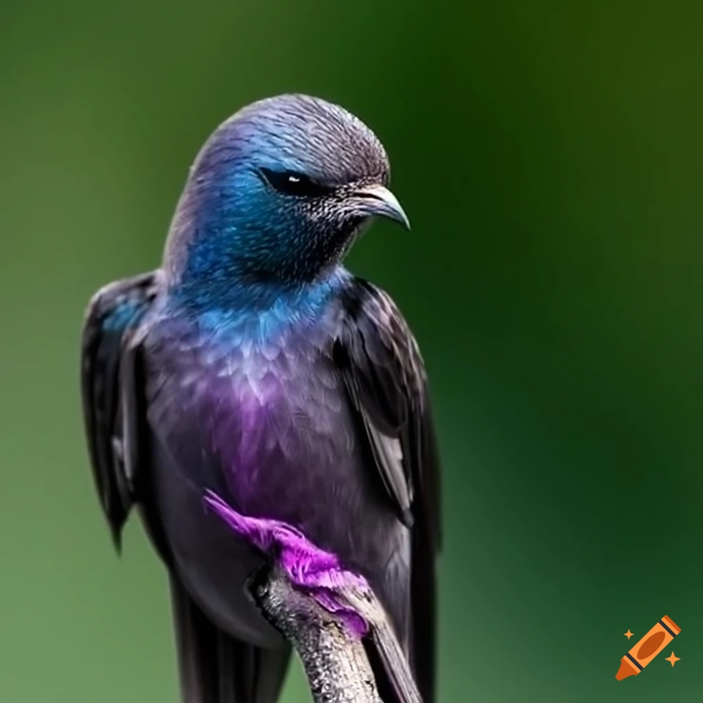 Purple Martin Bird