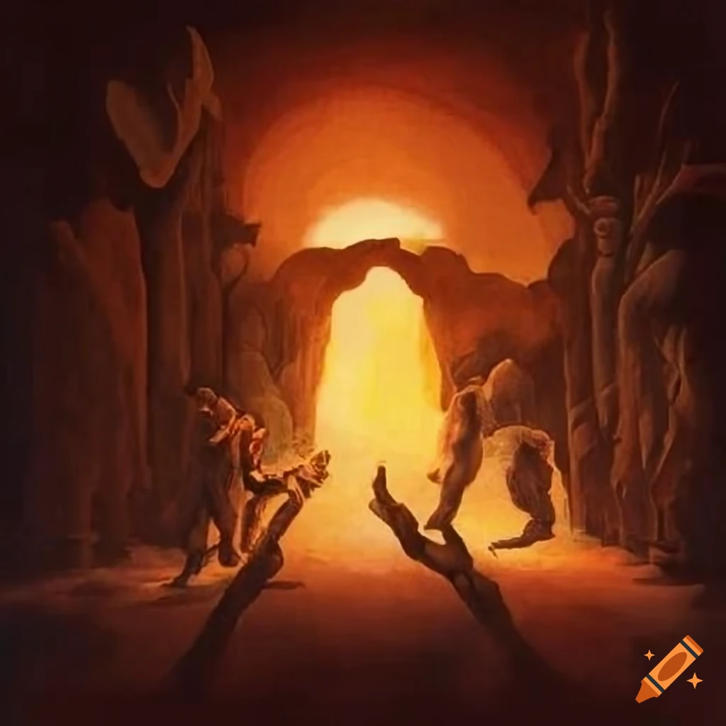 interpretation of Plato's allegory symbols