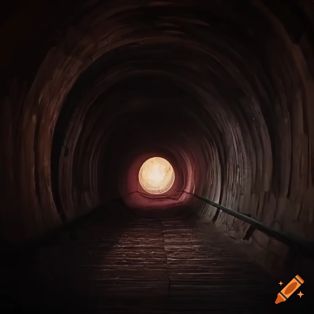 view of a tunnel leading to the stars