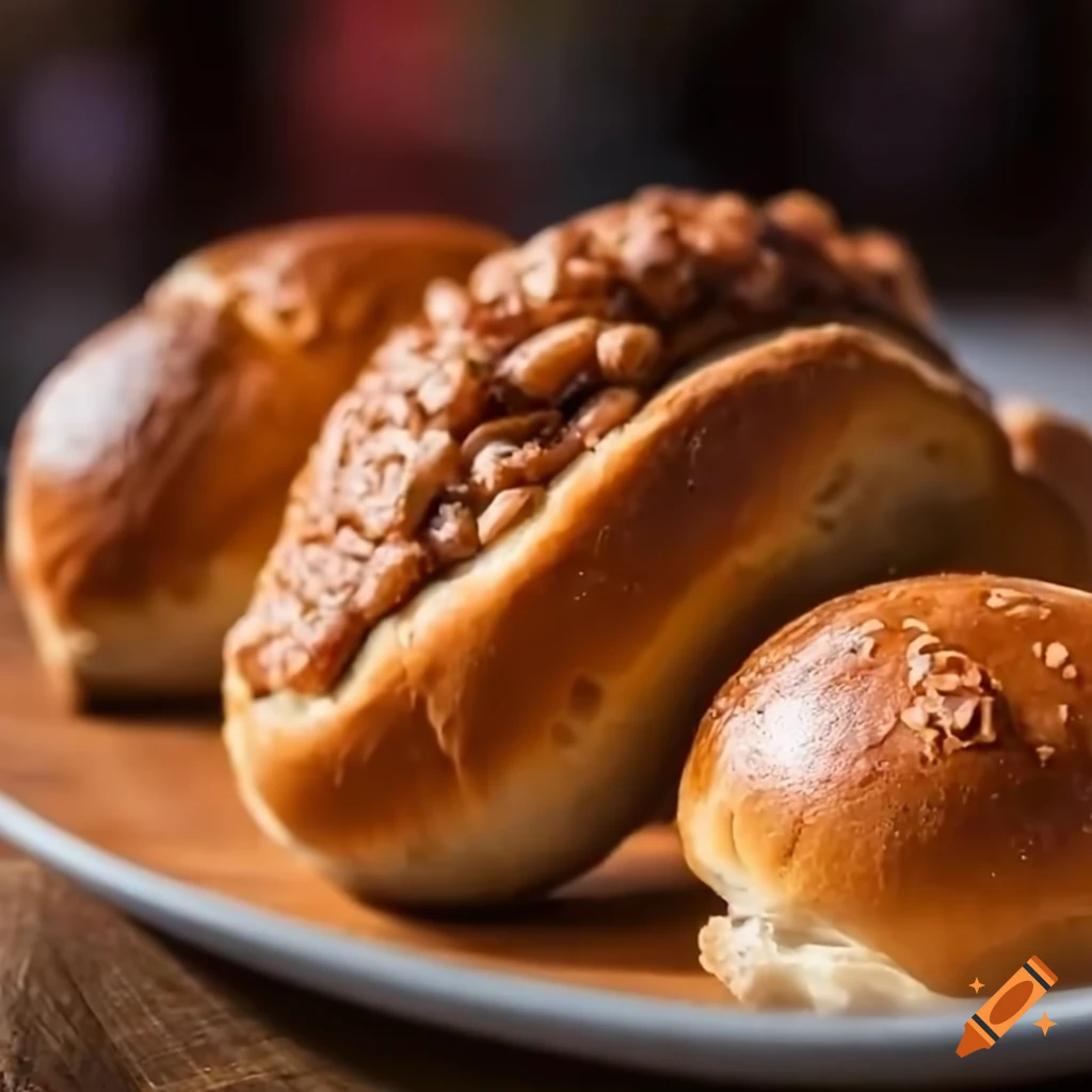 Delicious baked beans sandwich on Craiyon