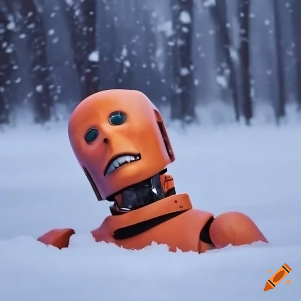 crash-test-dummy-in-the-snow-on-craiyon
