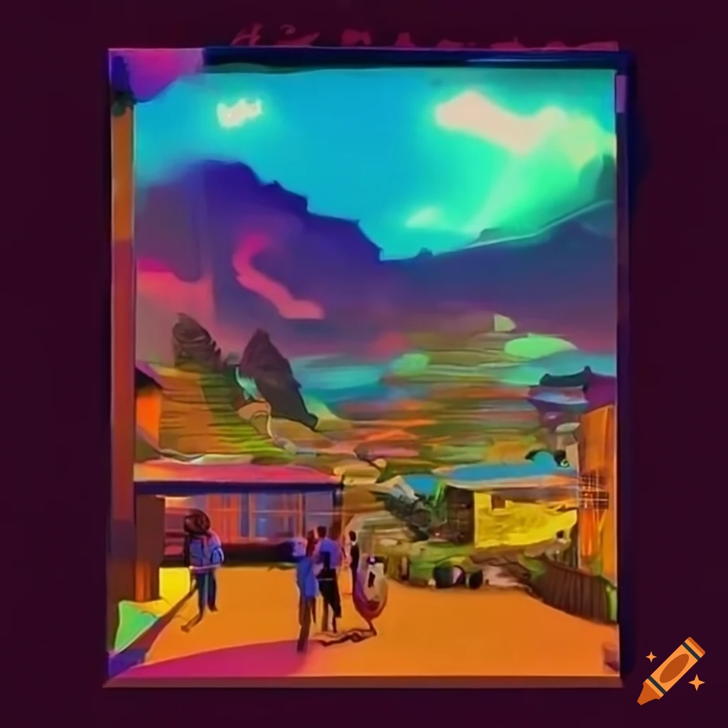1990s chillwave diorama