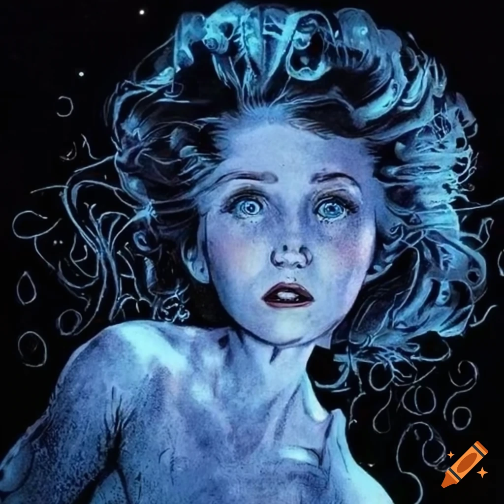 woman , big lips, ethereal lighting , soft focus , Highly detailed , Detail  , Digital painting , Media type , Artstation , Reference , Concept art ,  Technique , Whimsical , Mood , dreamy , Illustration , Media type , art by milo  manara on Craiyon