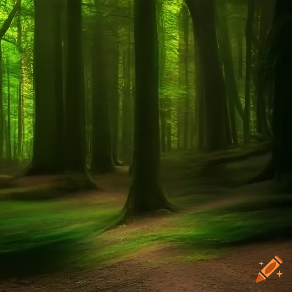 woodland landscape