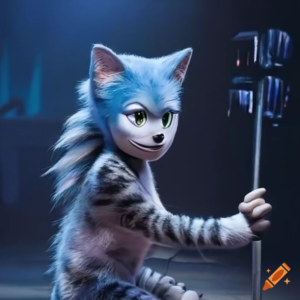 poster of CATS the musical featuring Sonic the Hedgehog